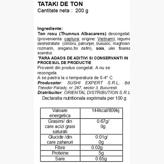 Tataki de ton 2 buc (200g)