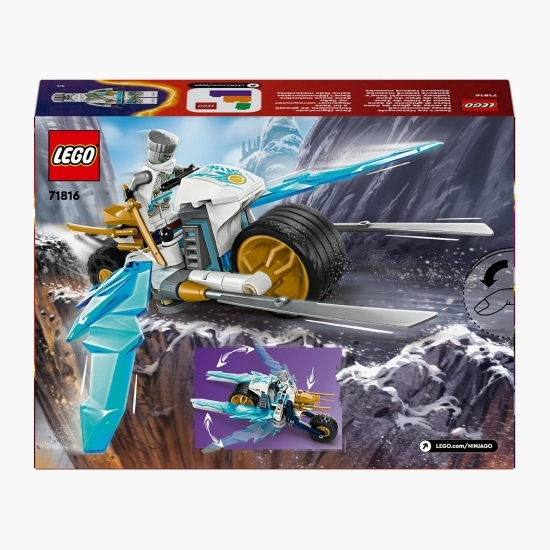 Motocicleta de gheață a lui Zane, Ninjago®, +7 ani