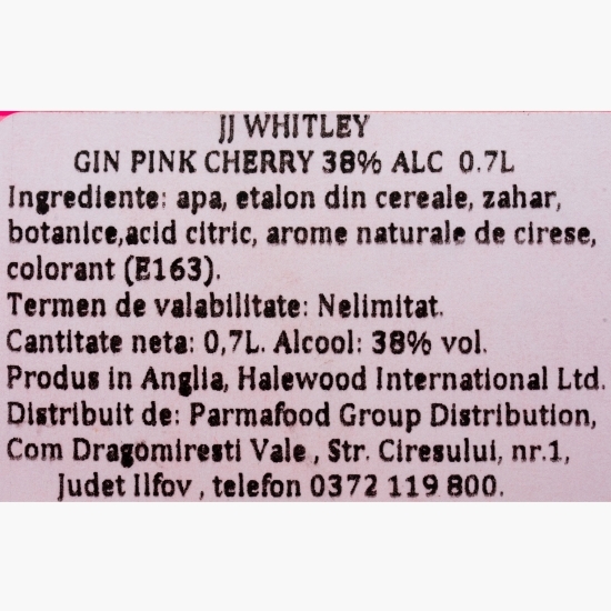 Gin Pink Cherry 40% alc. 0.7l