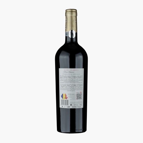 Vin roșu sec Fetească Neagră, Cabernet Sauvignon, Merlot, 14.5%, 0.75l