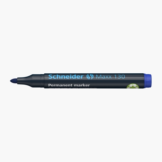 Marker permanent cu vârf rotund 1-3mm, albastru