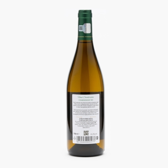 Vin alb sec Chardonnay, 13.5%, 0.75l