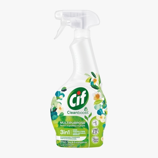 Spray multisuprafețe Ceai verde & Eucalipt 0.5l