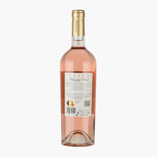 Vin rose sec Merlot, Cabernet Sauvignon, Fetească Neagră, 13.5%, 0.75l