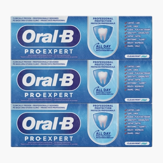 Pachet Pastă de dinți Oral-B Proexpert, 3 x 65ml