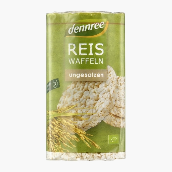 Rondele din orez expandat eco, fără sare, fără gluten, 100g