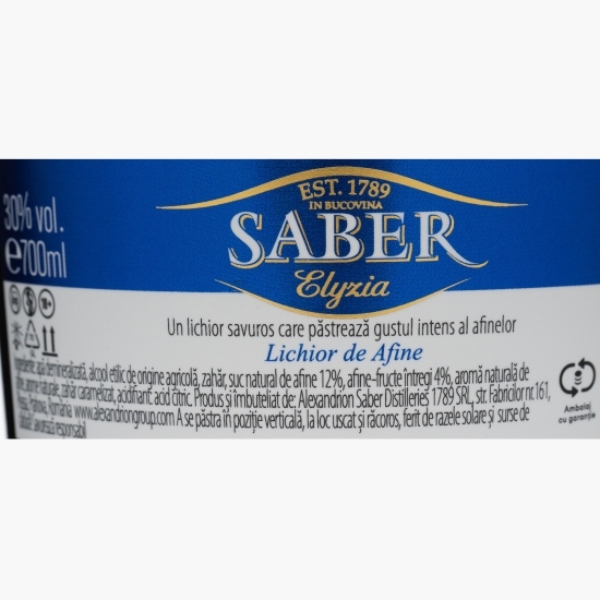 Lichior de afine, 30%, 0.7l