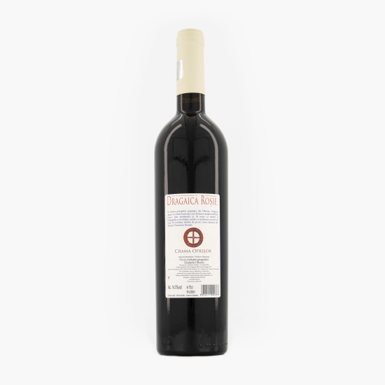 Vin roșu sec Cupaj Fetească Neagră, Cabernet Sauvignon, Merlot & Shiraz, 14.5%, 0.75l