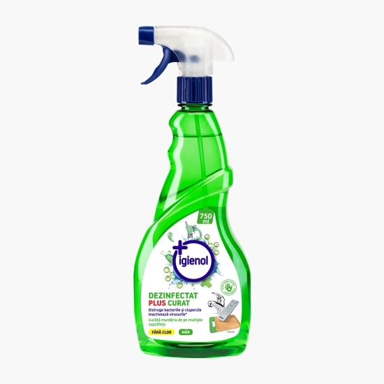 Dezinfectant spray fără clor pentru suprafețe mici 0.75l