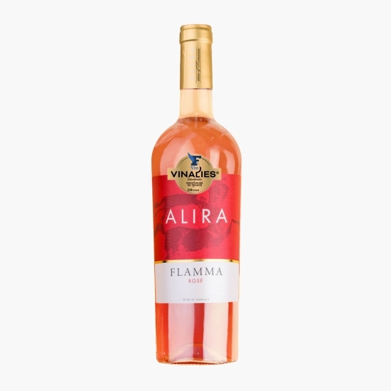 Vin rose sec Merlot, Cabernet Sauvignon, Fetească Neagră, 13.5%, 0.75l