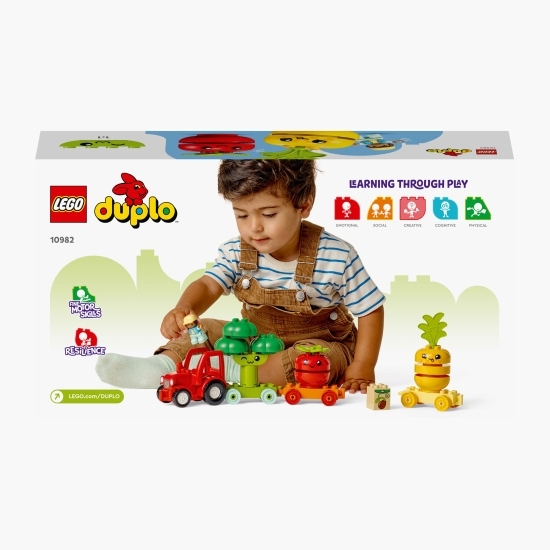 Primul meu tractor cu fructe și legume, Duplo, +18 luni