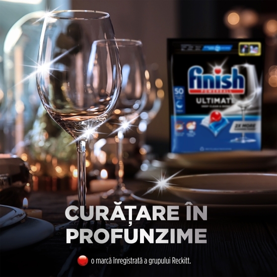 Detergent capsule pentru mașina de spălat vase Ultimate, 50 spălări