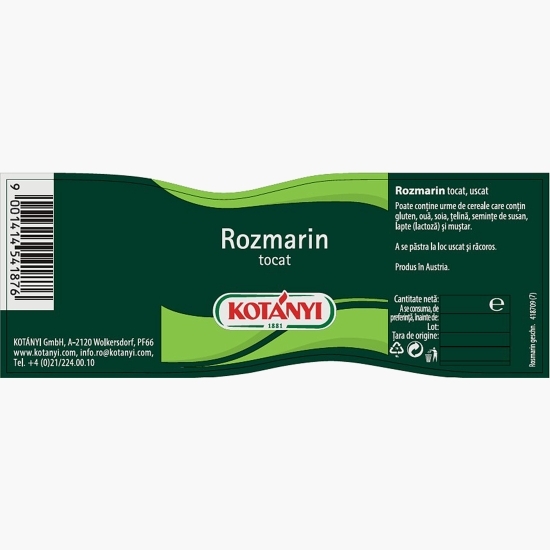 Rozmarin tocat 35g