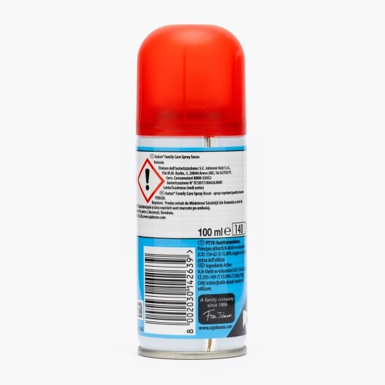  Spray anti-înțepături insecte, Family Care, 2x100ml