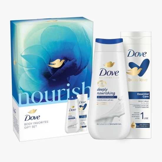 Set cadou Advanced Care: gel de duș Deeply Nourishing 250ml& loțiune de corp 250ml