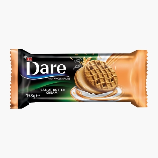 Biscuiți cu cereale integrale și cremă de arahide 158g