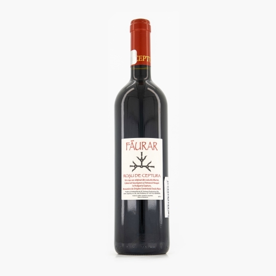 Vin roșu sec Cabernet Sauvignon & Merlot & Fetească Neagră, 14.5%, 0.75l