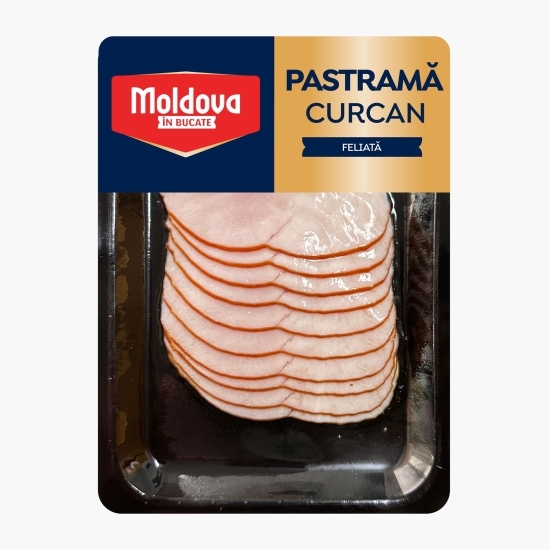 Pastramă curcan, feliată 100g