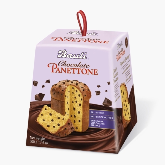 Panettone cu bucăți de ciocolată 500g