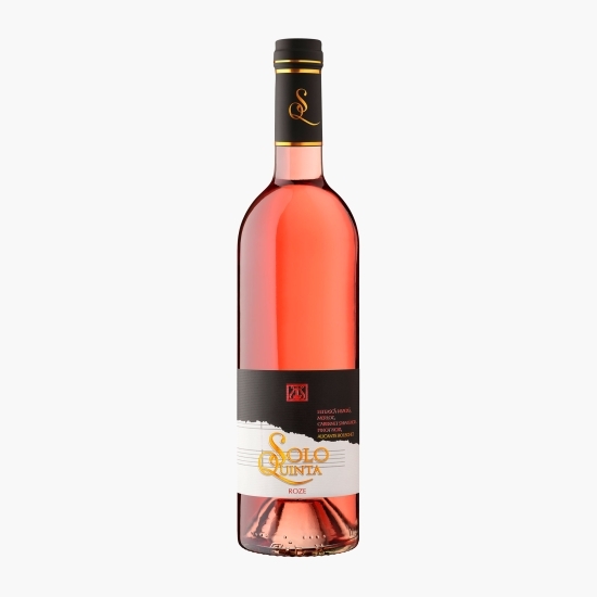 Vin rose sec Merlot & Cabernet Sauvignon & Fetească Neagră & Pinot Noir, 12.5%, 0.75l