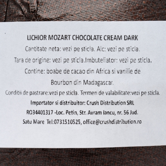 Lichior cremă de ciocolată 0.5l