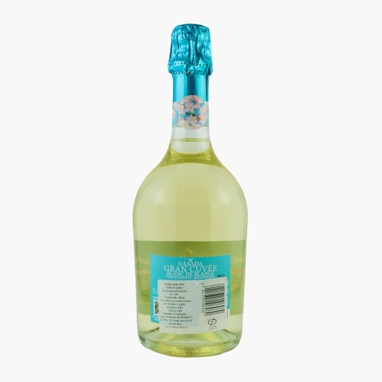 Vin spumant alb extra dry, Valdobbiadene, Glera, 11%, 0.75l