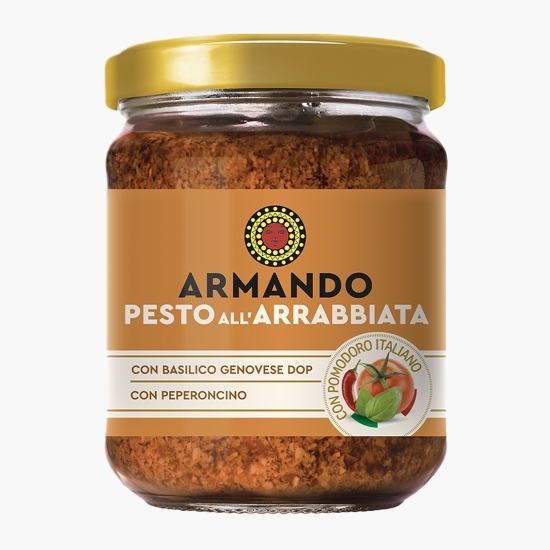 Pesto picant roșu all'arrabbiata 180g