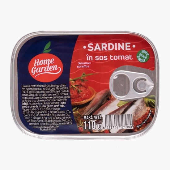 Sardine în sos tomat 110g