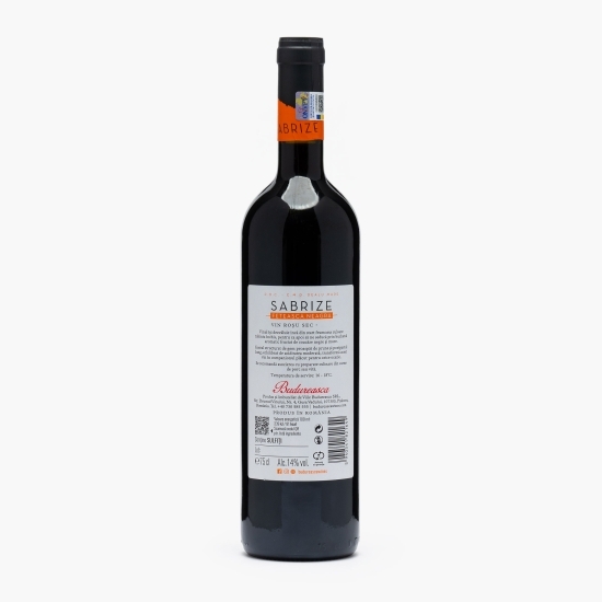 Vin roșu sec Fetească Neagră Sabrize, 14%, 0.75l