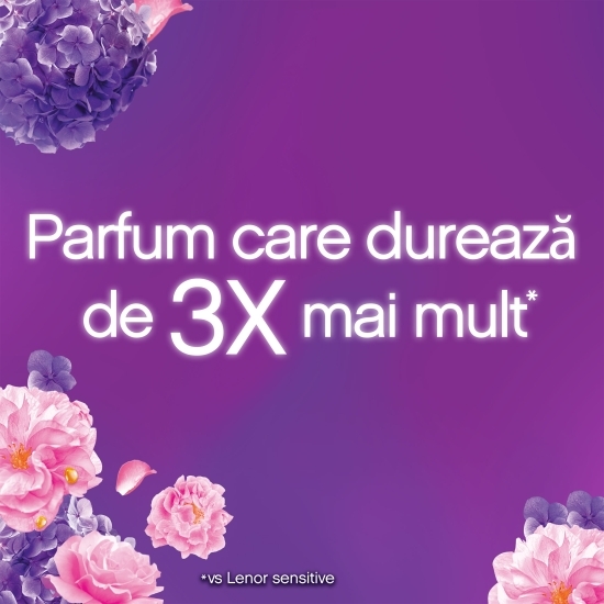 Pachet promo: Balsam de rufe Lenor Floral Bouquet 2 x 1.2l, 96 spălări