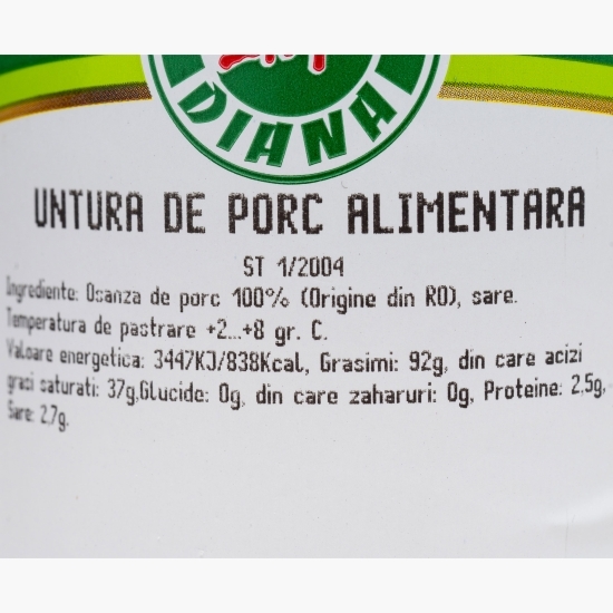 Untură de porc alimentară 500g