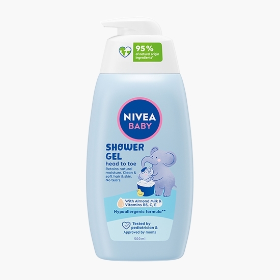 Gel de duș pentru bebeluși Baby Head to Toe 500ml