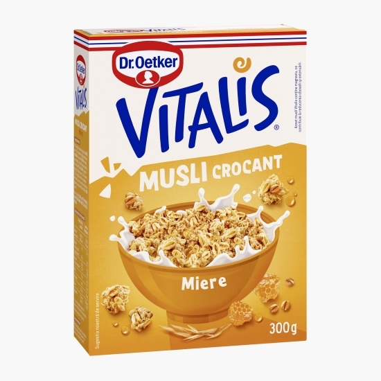 Musli Vitalis crocant cu miere 300g