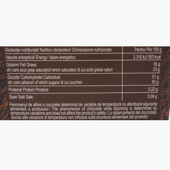 Praline de ciocolată cu cremă de turtă dulce și portocală 110g