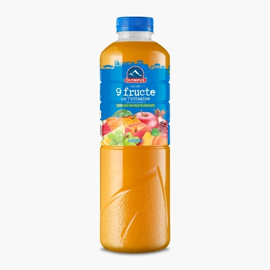 Suc de 9 fructe cu 7 vitamine 1l