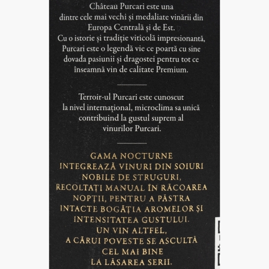 Vin roșu sec Nocturne, Rară Neagră, 13%, 0.75l