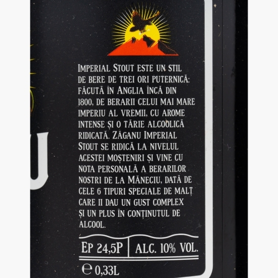 Bere artizanală Imperial Stout 0.33l