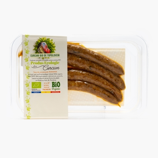 Cârnați eco din carne de curcan 150g