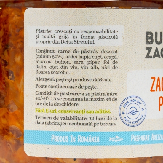 Zacuscă de păstrăv 200g