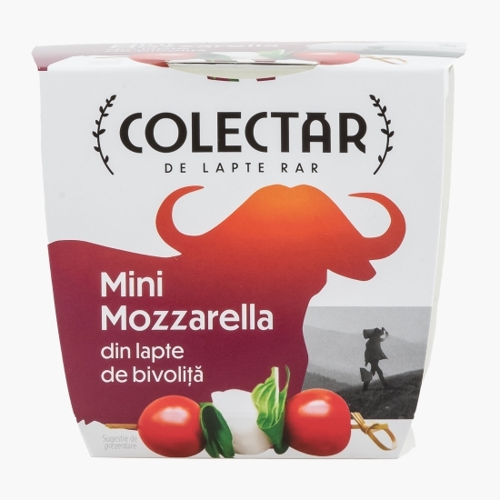 Mini mozzarella de bivoliță 125g