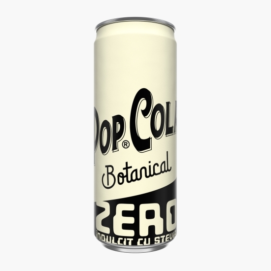 Băutură carbogazoasă Pop Cola fără zahăr, doză 0.33l