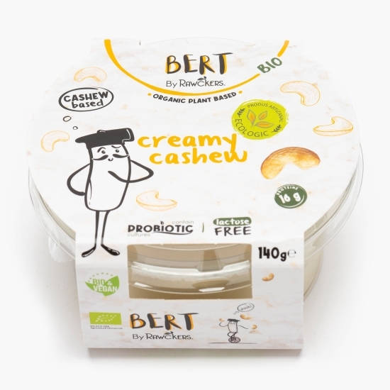 Specialitate vegetală eco Creamy Cashew din nuci caju 140g      