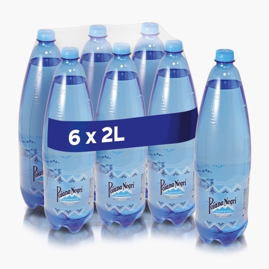 Apă minerală carbogazoasă, cumpătată 6x2l