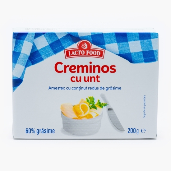 Cremă tartinabilă cu unt Creminos 60% grăsime, 200g