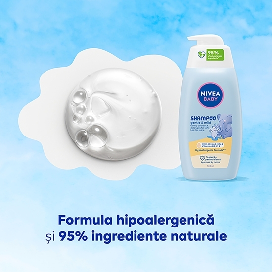 Șampon pentru bebeluși Baby Gentle & Mild 500ml