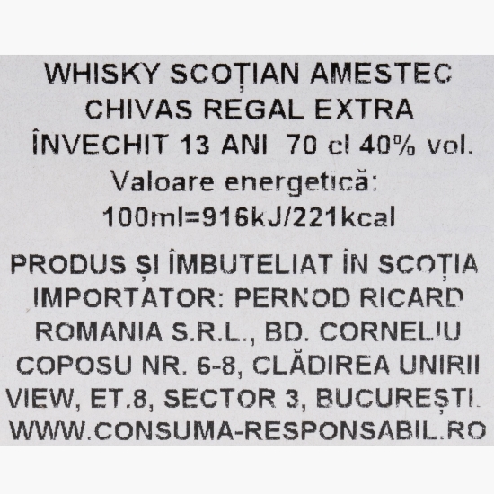 Blended Whisky Extra 13YO, 40%, 0.7l