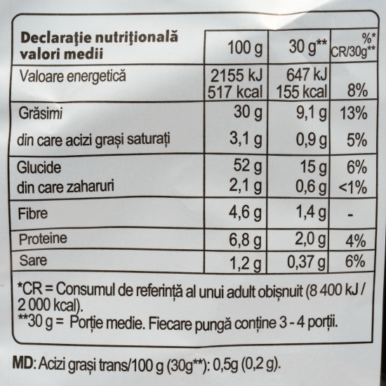 Chipsuri ondulate din cartofi cu chilli și lime, Maxx 115g