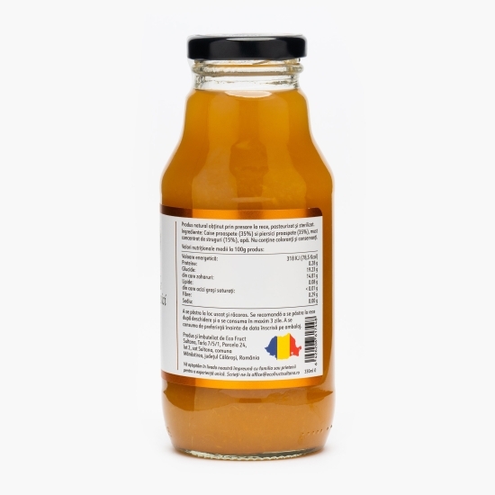 Nectar de caise și piersici fără zahăr adăugat 0.33l