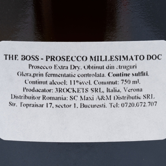 Prosecco extra dry , 11%, 0.75l