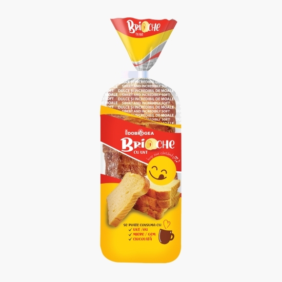 Pâine brioșă cu unt 500g